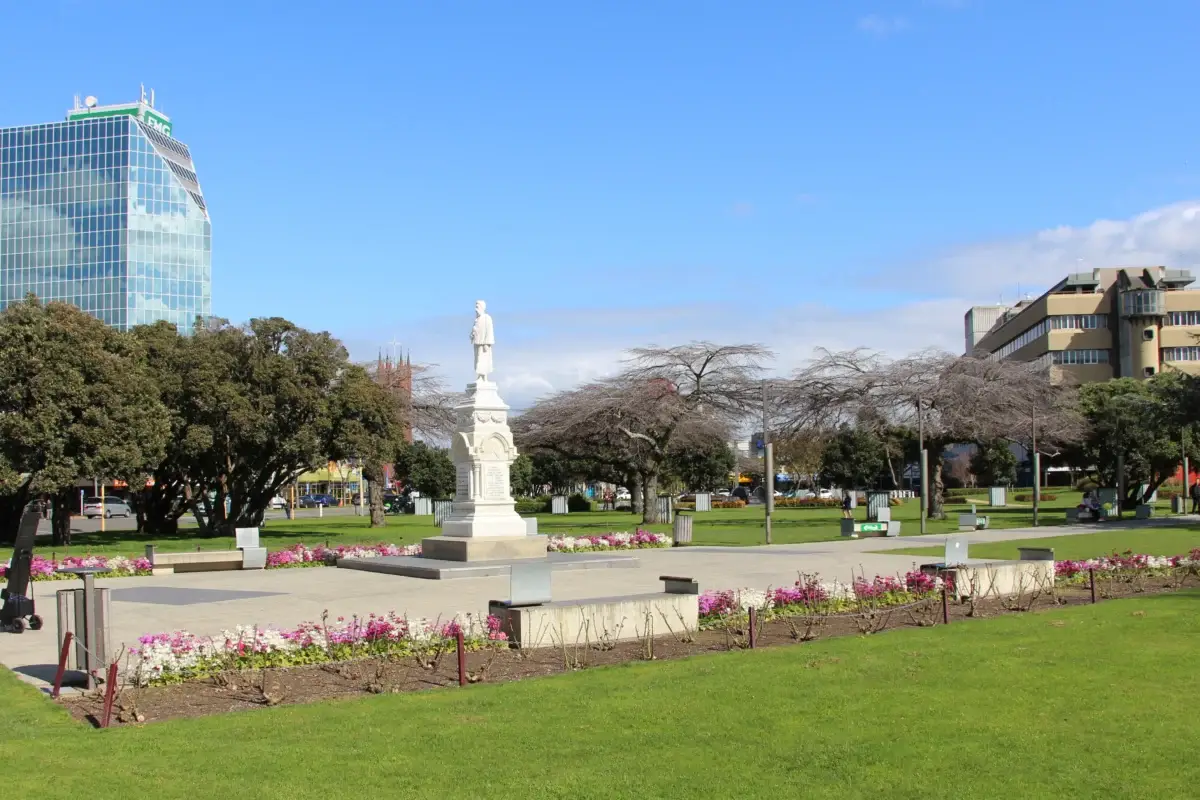 The Square in Palmerston North city centre, representing Managed IT services for Manawatu organisations
