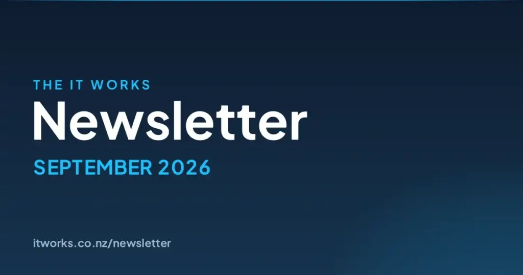 IT Works Newsletter, September 2026
